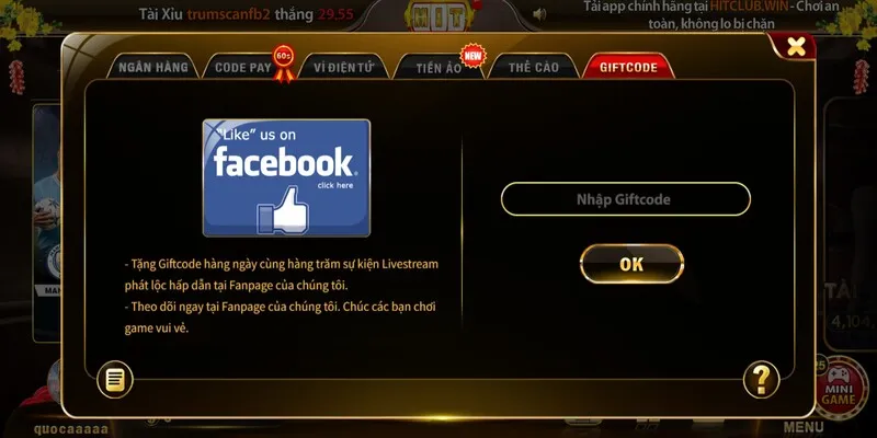 Nạp tiền Hitclub để làm gì?